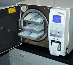 Funzionamento autoclave sterilizzazione